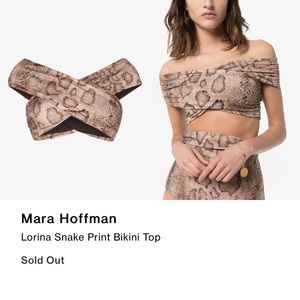 MARA HOFFMAN Lorinda Top NWT size small